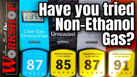 Can You Put Ethanol-Free Gas in Your Car? And Why Does My Car Dream of Electric Sheep?